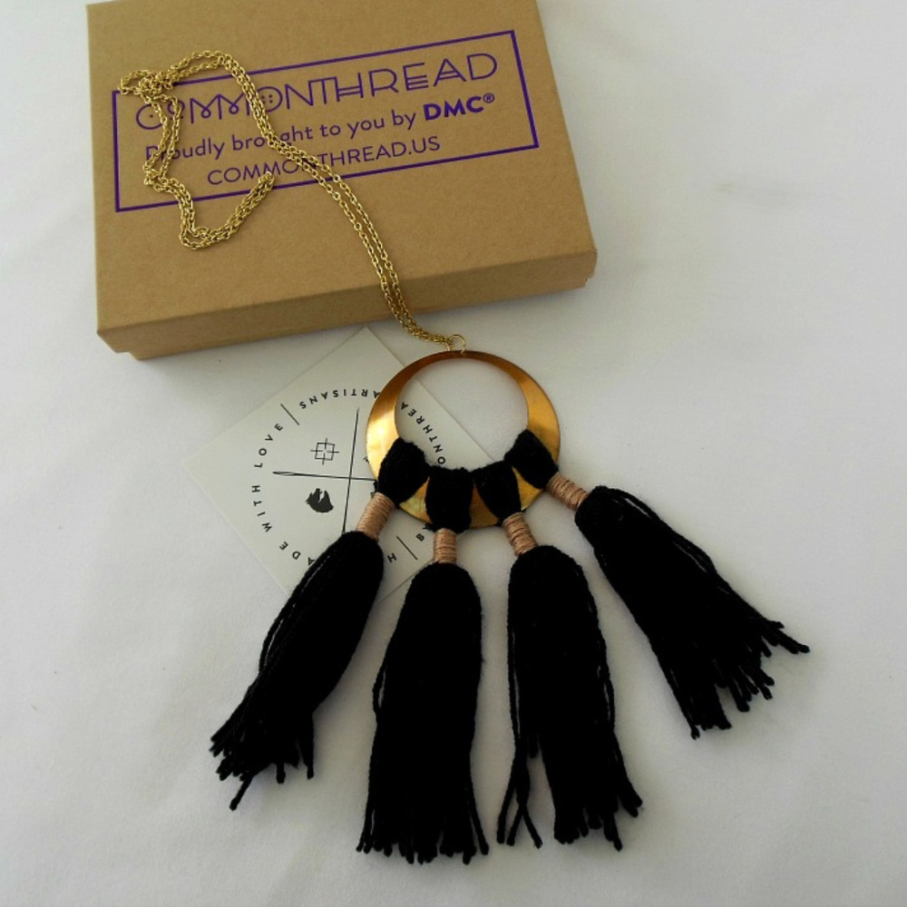 Handmade Statement Necklace by DMC Common Thread